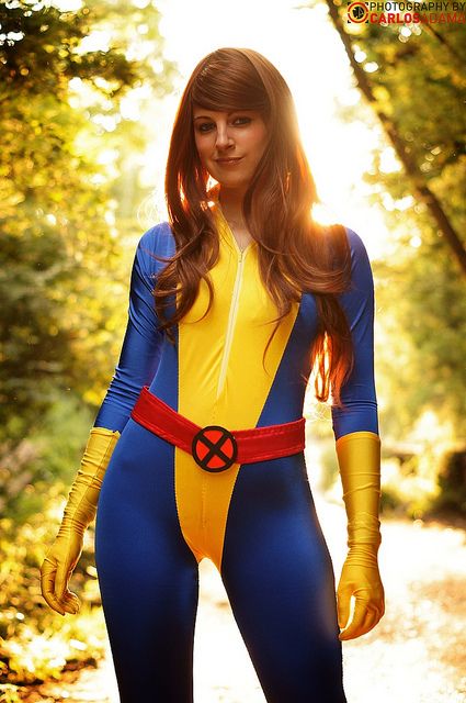 X-Men Kitty Pryde Shadowcat Cosplay Costume Catsuits